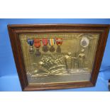 A GROUP OF FIVE WORLD WAR I MEDALS AWARDED TO BELGIAN SOLDIER AUGUST-EDOUARD DE CYPER TO INCLUDE