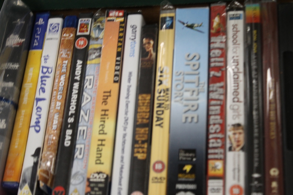 TWO TRAYS OF DVDS AND CDS - Image 4 of 5