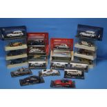 A QUANTITY OF BOXED MODEL CARS TO INCLUDE SOLIDO, ETC.
