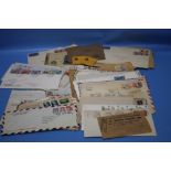 OLD STAMPS ON COVERS AND SOME STITCHED STAMP BOOKLETS