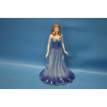 A ROYAL DOULTON '"THE GEMSTONE COLLECTION'" FIGURINE '"SEPTEMBER'"