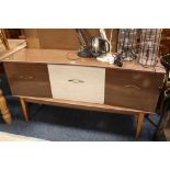 A RETRO SIDEBOARD H - 77 CM W - 145 CM