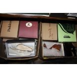 TWO LARGE BOXES OF LADIES BOXED SHOES