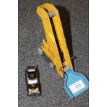 A DINKY SUPERTOYS BARBER GREENE OLDING ELEVATOR LOADER TOGETHER WITH A CORGI FORD CAPRI