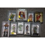 A COLLECTION OF BOXED MARVEL FIGURES (9)