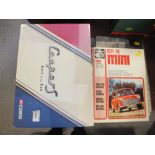 A BOXED CORGI ,COOPERS END OF AN ERA, THREE PIECE CAR SET' TOGETHER WITH VINTAGE MINI RELATED