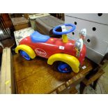 A VINTAGE CHILDS BAGHERA RIDE ON TOY CAR