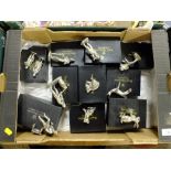 A BOX OF ,ROYAL HAMPSHIRE, ANIMALS & FIGURES (BOXED)