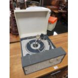 A VINTAGE BSR RECORD PLAYER