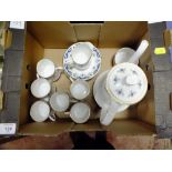A SMALL TRAY OF PARAGON CONISTON CHINA