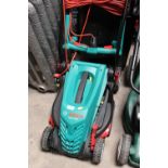 A BOSCH ROTAK 370ER ELECTRIC LAWNMOWER A/F