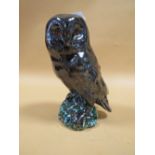 AN ANITA HARRIS TRIAL COLOUR OWL FIGURE