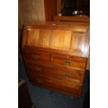 A VINTAGE MID CENTURY BUREAU H-107 CM W-89 CM