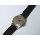 A FRENCH VINTAGE MILITARY STYLE AUTOMATIC WRISTWATCH