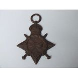 AN WWI 1914 - 1915 STAR TO H.WORTHINGTON - KILLED IN ACTION