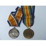 A PAIR OF WWI MEDALS TO SPR A.PARSLOW R.E
