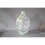 MIKE HUNTER, decorative vase from The Twists Glass Studio, Scotland, H 24 cm