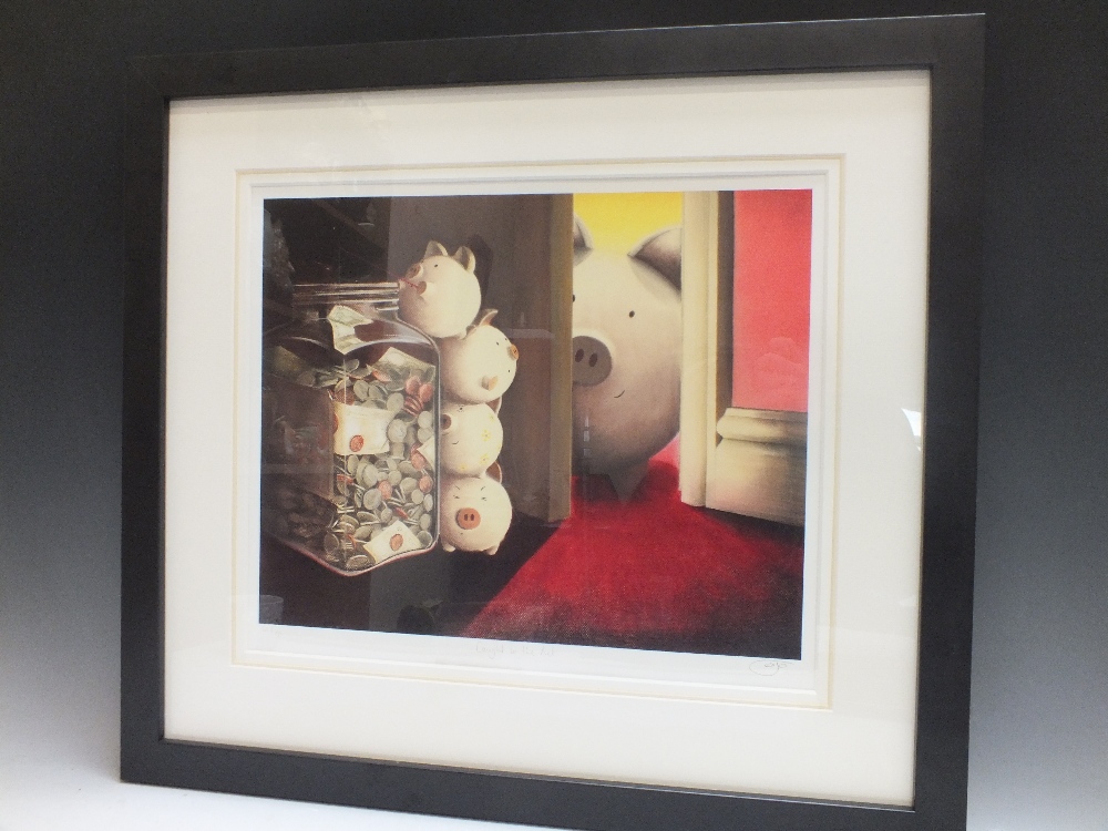 A.J. CALLAN (XX). 'Caught in the Act', limited edition giclee print, 68 of 195, certificate to