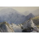 WILLIAM HEATON COOPER (1903-1995). 'A Langdale Beck'; signed in pencil lower right, coloured print