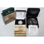 ROYAL AUSTRALIAN MINT AND PERTH MINT - A .999 SILVER KOOKABURRA 2OZ COIN AND A WALTZING MATILDA $