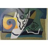 CIRCLE OF PABLO RUIZ PICASSO (1881-1973). Abstract composition, see 'Acquaveila Gallery New York;