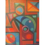 CIRCLE OF AUCUSTE HERBIN (1882-1960). Twentieth century abstract composition 'Six Plus', see