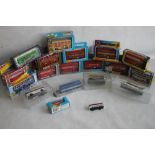 AN ASSORTMENT OF BOXED AND LOOSE DIECAST BUSES to include Matchbox Superkings, Matchbox 'The