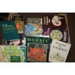 J. R. R. TOLKIEN - A COLLECTION OF BOOKS BY AND ABOUT TOLKIEN, hardbacks and paperbacks, to include