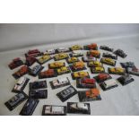 A QUANTITY OF PACKAGED DIE-CAST VEHICLES to include emergency vehicles (43)