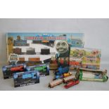 HORNBY THE WORLD OF THOMAS THE TANK ENGINE ELECTRIC TRAIN SET, still has shrink wrap. together