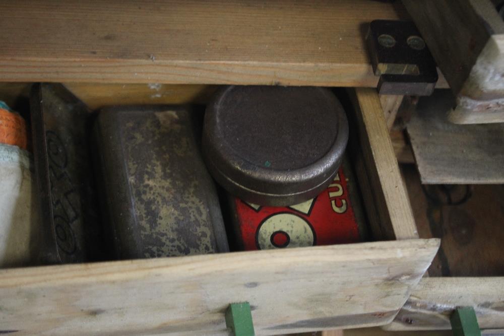 A CABINET OF POCKET WATCH PARTS, to include a selection of verge parts, movements, pair cases - Image 6 of 12