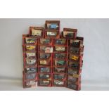 MATCHBOX MODELS OF YESTERYEAR, boxed to include commercial vehicles and police vehicles (32)