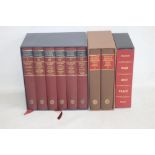 "THE FOLIO SHAKESPEARE", six volume cased set 1988, together with James Boswell - "The Life of