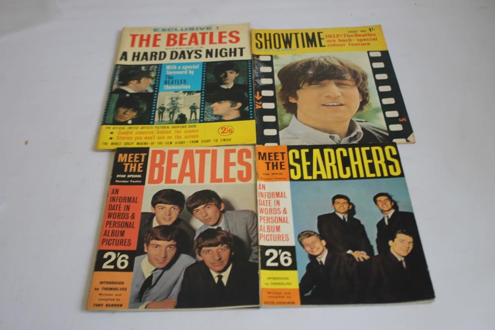 1960S POP INTEREST "MEET THE SEARCHERS STAR SPECIAL", THE BEATLES STAR SPECIAL "SHOWTIME AUGUST