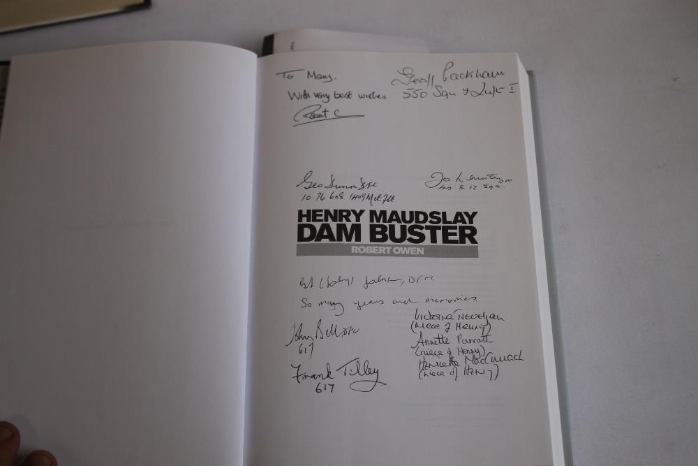 SIGNED COPIES OF DAMBUSTERS BOOKS - Jack Holsgrove with Hugh Graham - 'Dambusters Away' 1998 - Image 5 of 10