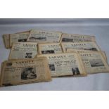 "VARSITY A CAMBRIDGE WEEKLY NEWSPAPER" 1947 AND 1948, Vol. 2,3 & 4, (24)