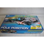 SCALEXTRIC POLE POSITION BOXED SET (contents not fully checked)