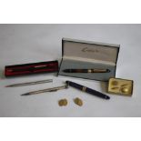 A WINGS FOUNTAIN PEN IN "CHINA SOUTHERNES" PRESENTATION BOX, together with a Seiko Pen, an