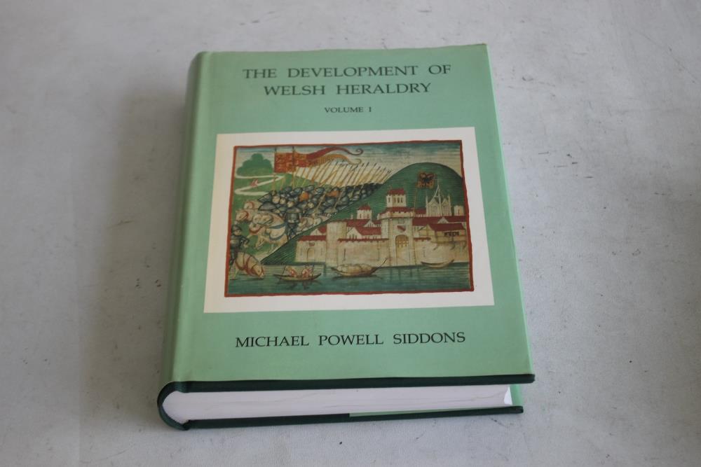 MICHAEL POWELL SIDDONS - "THE DEVELOPMENT OF WELSH HERALDRY" Vols. I-III 1991 -1993 and Vol. IV 2006 - Image 5 of 5