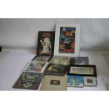 SCI-FI INTEREST, A QUANTITY OF CLIP FRAMED PICTURES VARIOUS TYPES, to include Forbidden Planet,