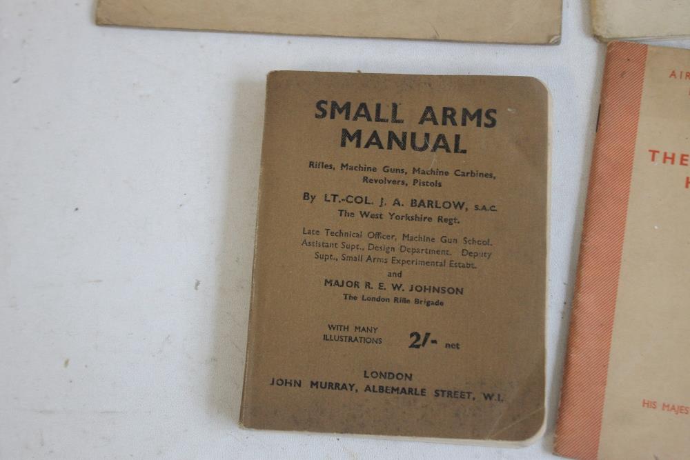 VARIOUS MILITARY BOOKLETS to include 'Small Arms Manual' by Barlow & Johnson 1942, 'Practical - Image 7 of 7