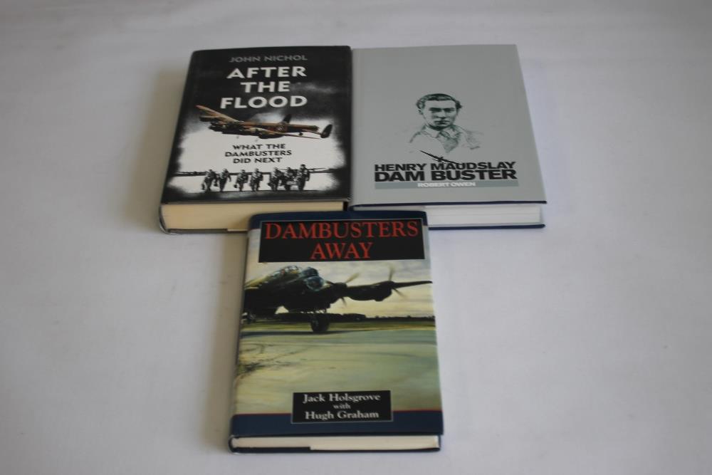 SIGNED COPIES OF DAMBUSTERS BOOKS - Jack Holsgrove with Hugh Graham - 'Dambusters Away' 1998