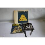 STAR WARS 1978 CALENDAR IN ORIGINAL CARD PACK, together with a scrap book, a R2D2 wrist watch, a