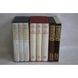 FOLIO SOCIETY - J. R. R. TOLKIEN - "The Lord of the Rings" 3 volume cased set 1977, another 3 volume