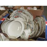 A TRAY OF FALCONWARE DINNERWARE