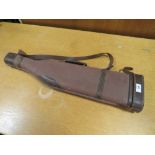 A VINTAGE MUTTON CHOP GUN CASE