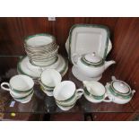 A WEDGWOOD LAMBOURN SIX PERSON TEA SET