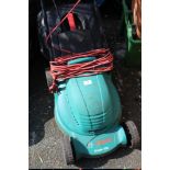 A BOSCH ROTAK 320 ELECTRIC LAWNMOWER