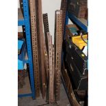 A QUANTITY OF METAL RACKING A/F