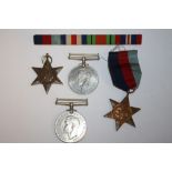 WWII MEDAL GROUP